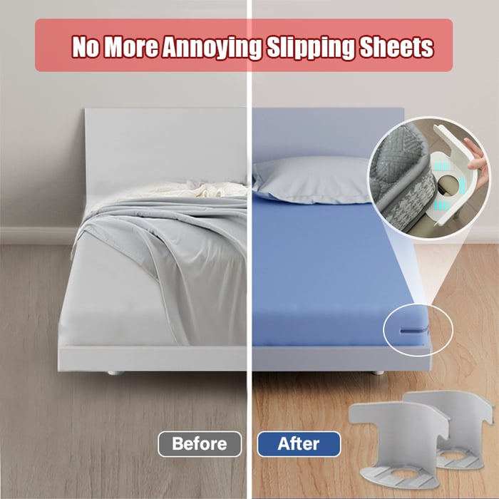 ๐ Last Day 49% OFF ๐ Sheet Holders - Secure Bed Sheets Firmly in Place