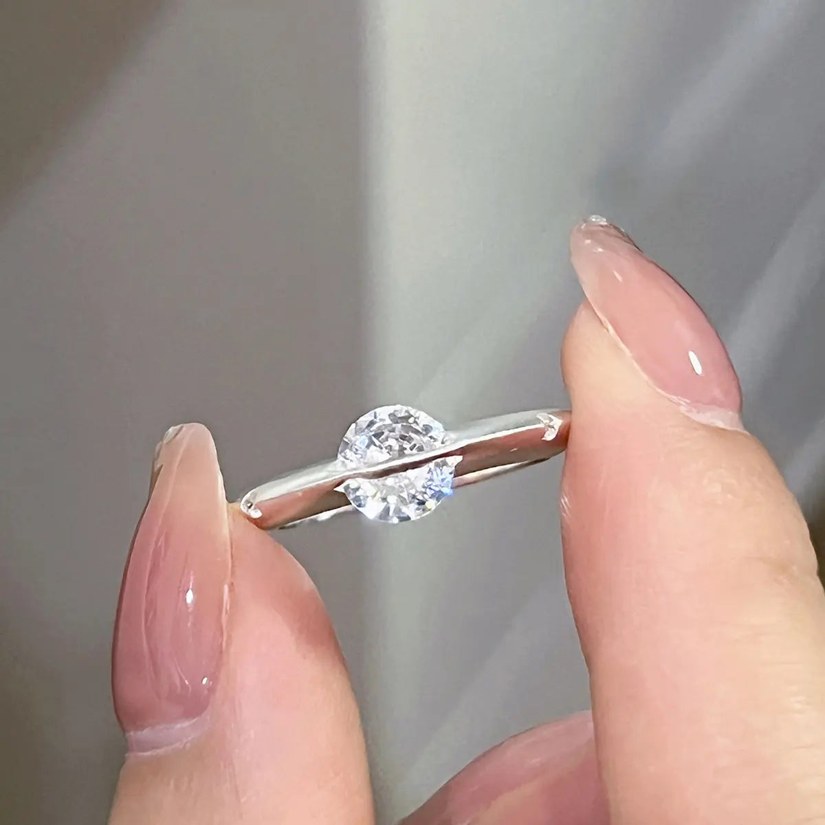 🔥HOT SALE 49% OFF 🔥 💎S925 Sterling Silver Cosmic Stellar Rotatable Diamond Ring