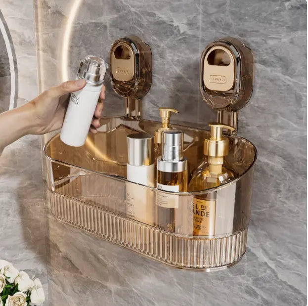 💖No-Drill Bathroom Suction Storage Box💖