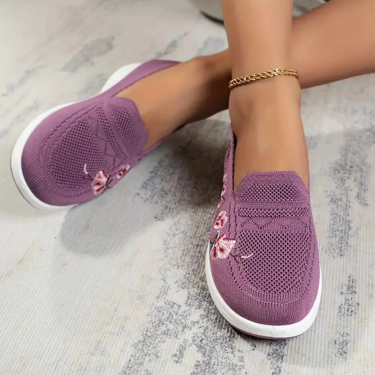 💥Hot Special Discount 70% OFF💥Women's breathable embroidered shoes, soft, comfortable & fashionable
